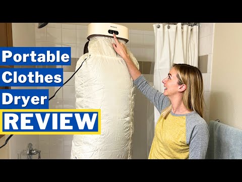 Mojoco Portable Clothes Dryer Review - Perfect for Apartment, RV, and Travel!