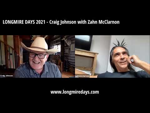 Longmire Days 2021 - Craig Johnson with Zahn McClarnon