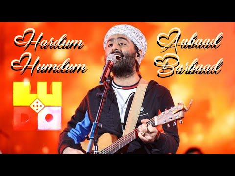 Arijit Singh Live - Humdum Hardum × Aabaad Barbaad First Time Live in concert at Abu dhabi  UAE 2021