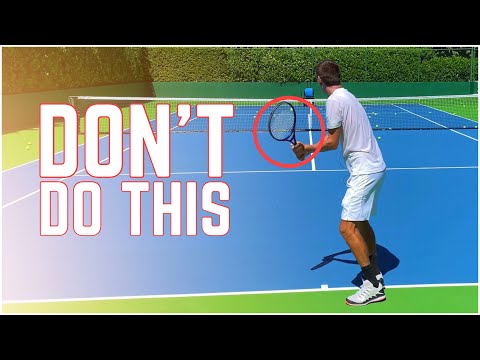 Avoid This Mistake on Your Two Handed Backhand Tennis Technique