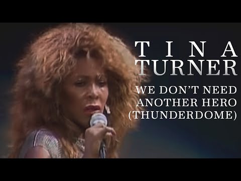 Tina Turner - We Don't Need Another Hero (Official Music Video) [Live]