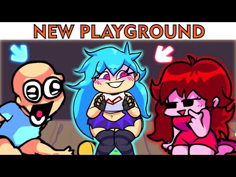 FNF Character Test | Gameplay VS My Playground | Sky, Baby Blue