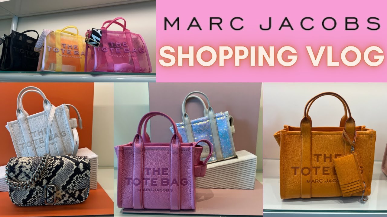 MARC JACOBS Shopping Vlogs | Spring Collection