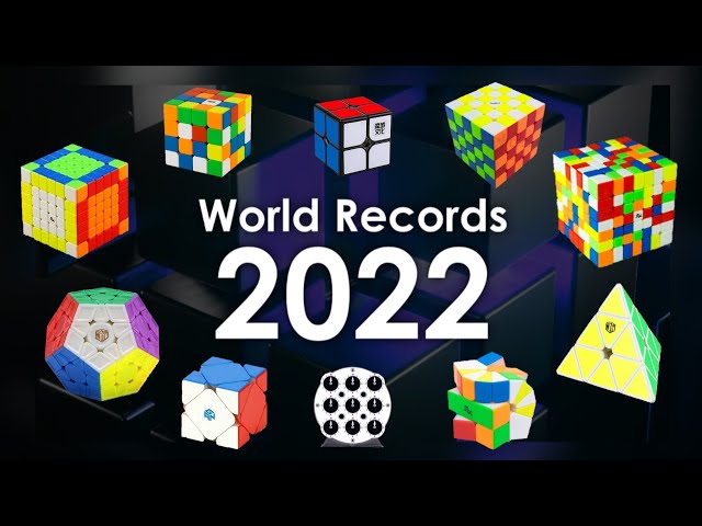 RUBIK'S CUBE WORLD RECORDS 2022 | WR Speedcubing