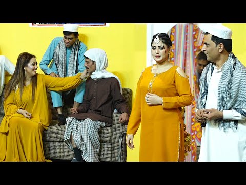 Amjad Rana | Sheeza Butt | Reena Multani | New Funny Stage Drama Clip | Best Punjabi Comedy 2023