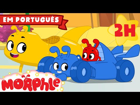 A Família Morphle | 2 HORAS de Morphle em Português | Desenhos Animados para Crianças em Português