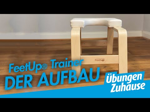 FeetUp® Trainer Yoga Kopfstandhocker - der Aufbau