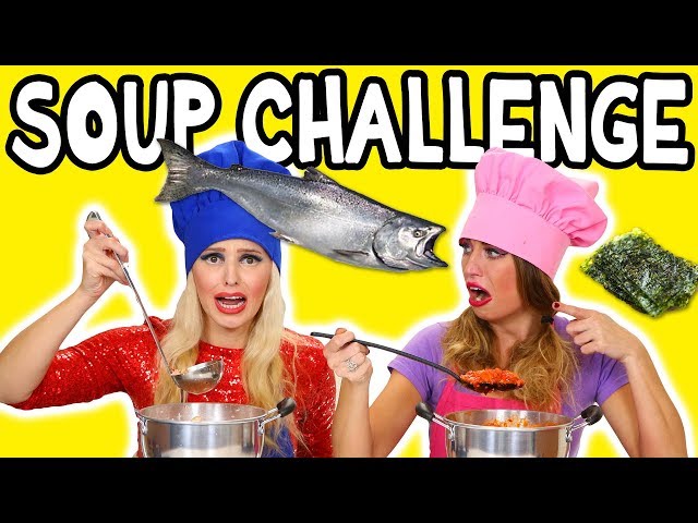 Soup Challenge with Weird Ingredients. Totally TV