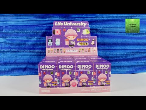 Dimoo Life University Blind Box Pop Mart Unboxing Review | CollectorCorner