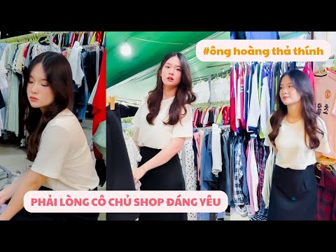 Đổi gió đi chợ STEVE HOÀNG bắt ngay được cô chủ shop xinh gái và cái kết