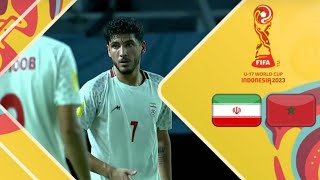 خلاصه بازی ایران - مراکش || جام جهانی زیر ۱۷ سال