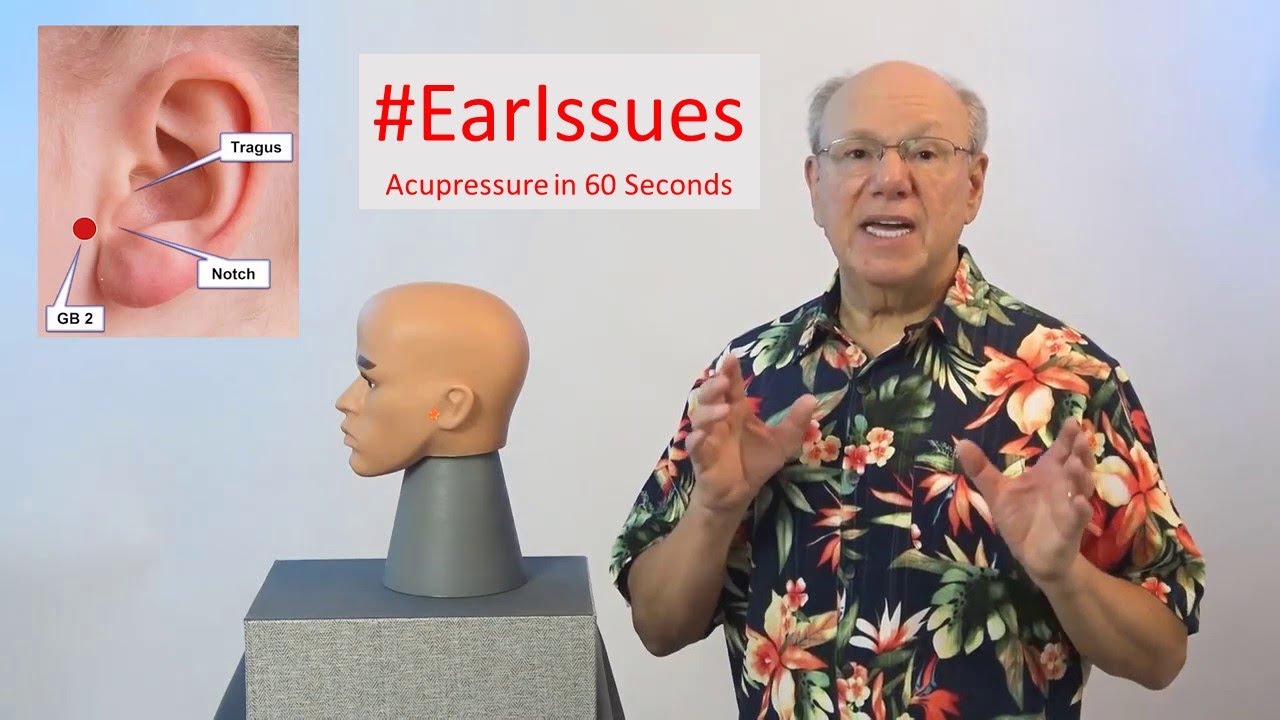 Acupressure Point for Ear Relief