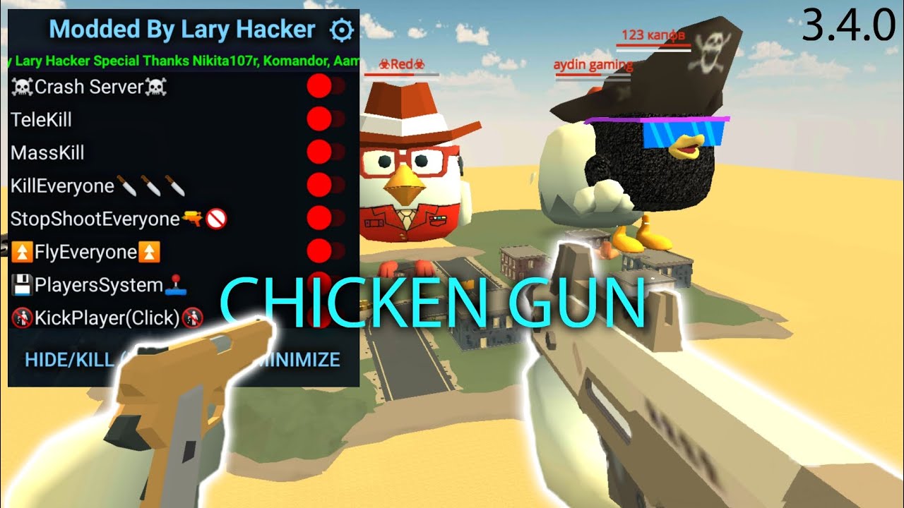 ERORRS linux chicken gun menu mod new
