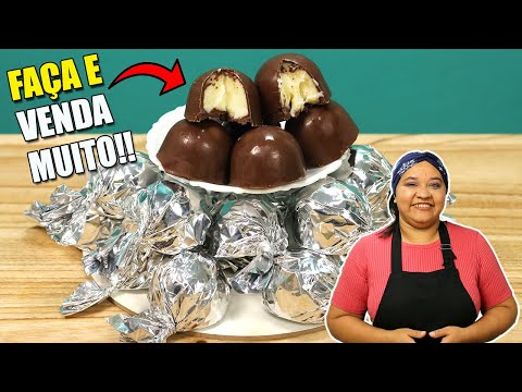 DELICIOSAS !! Trufa de Ninho! Trufas para Vender e Ganhar Dinheiro ! Passo a passo Completo !!