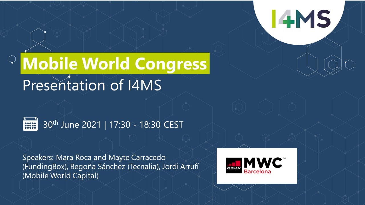 ارائه I4MS در کنگره جهانی موبایل 2021