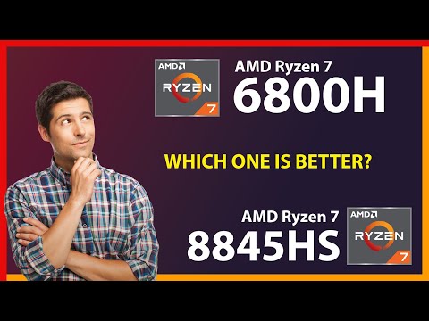 AMD Ryzen 7 6800H vs AMD Ryzen 7 8845HS Technical Comparison