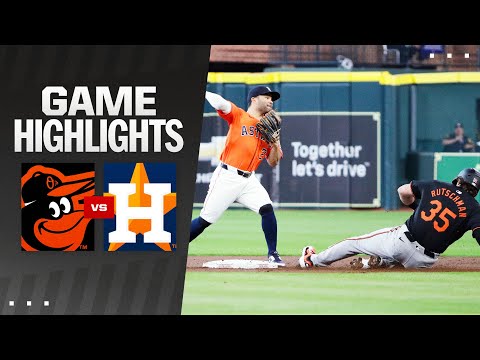 Orioles vs. Astros Game Highlights (6/21/24) | MLB Highlights