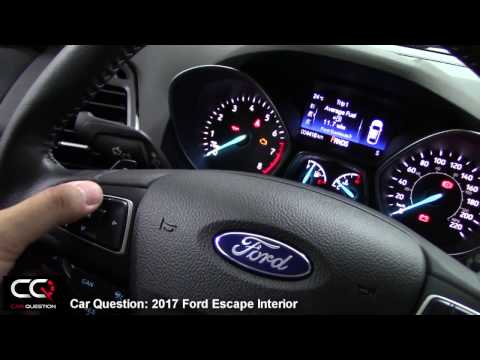 2017 Ford Escape Titanium Sport Interior | THE Most Complete review Part 2/7