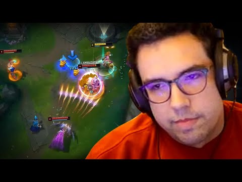 É TRISTE JOGAR DE ADC QUANDO SEU JG TE IGNORA...