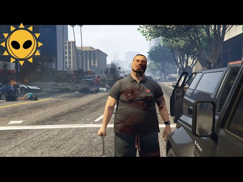 GTA 5 NPCs Riot - The Purge | Massive NPC Battle & NPC Fight | Los Santos Madness The Purge