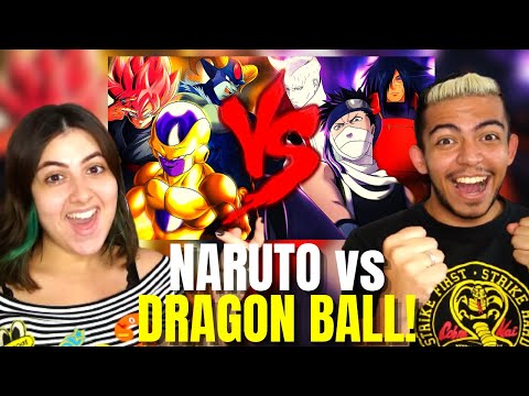 REACT  (Yondax) Vilões de Naruto VS. Vilões de Dragon Ball | Combate de Rimas (Prod. Tander)