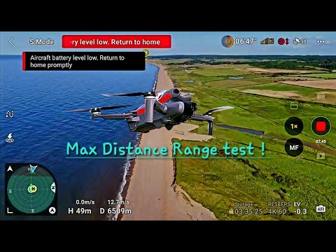 Max Distance DJI Mini 4 Pro Range Test !