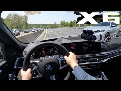 2024 BMW X6 40i POV Virtual Test Drive!