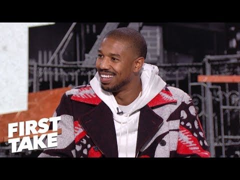 Michael B. Jordan talks New York Giants, workout routines and Creed II | First Take