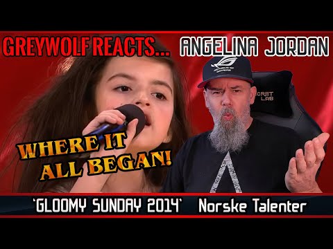 Angelina Jordan - Gloomy Sunday (Norways Got Talent 2014) | REACTION & REVIEW