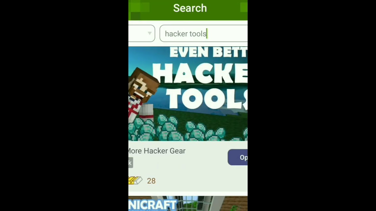 مد ابزارهای هکر Minecraft