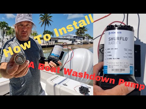 How To Install A Boat Washdown Pump In Minutes!