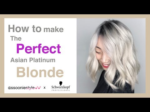 How to make the Perfect Asian Platinum Blonde