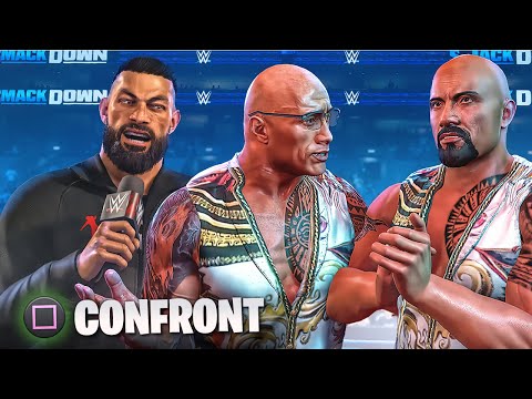 ROMAN REIGNS CONFRONTS THE BLOODLINE! | WWE 2K24 Universe