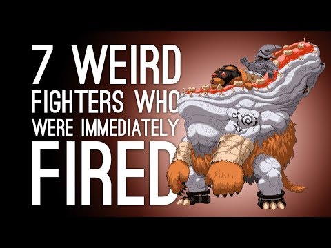 7 Weirdest Fighting Game Characters Who Were Fired After One Game (Part 2)