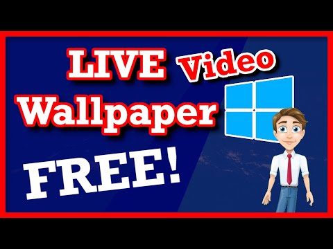 Live Wallpaper Windows 10 | How to Set Video Wallpaper in Windows 10