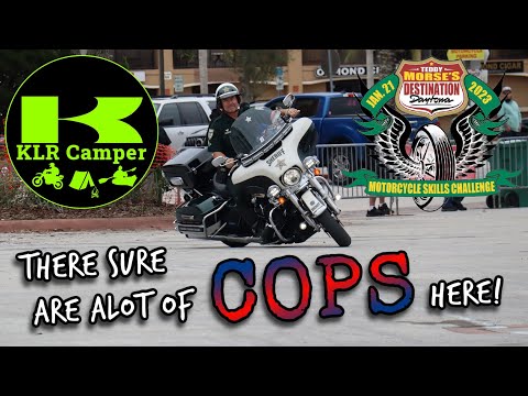 Police Motorcycle Skills Challenge 2023 | Destination Daytona