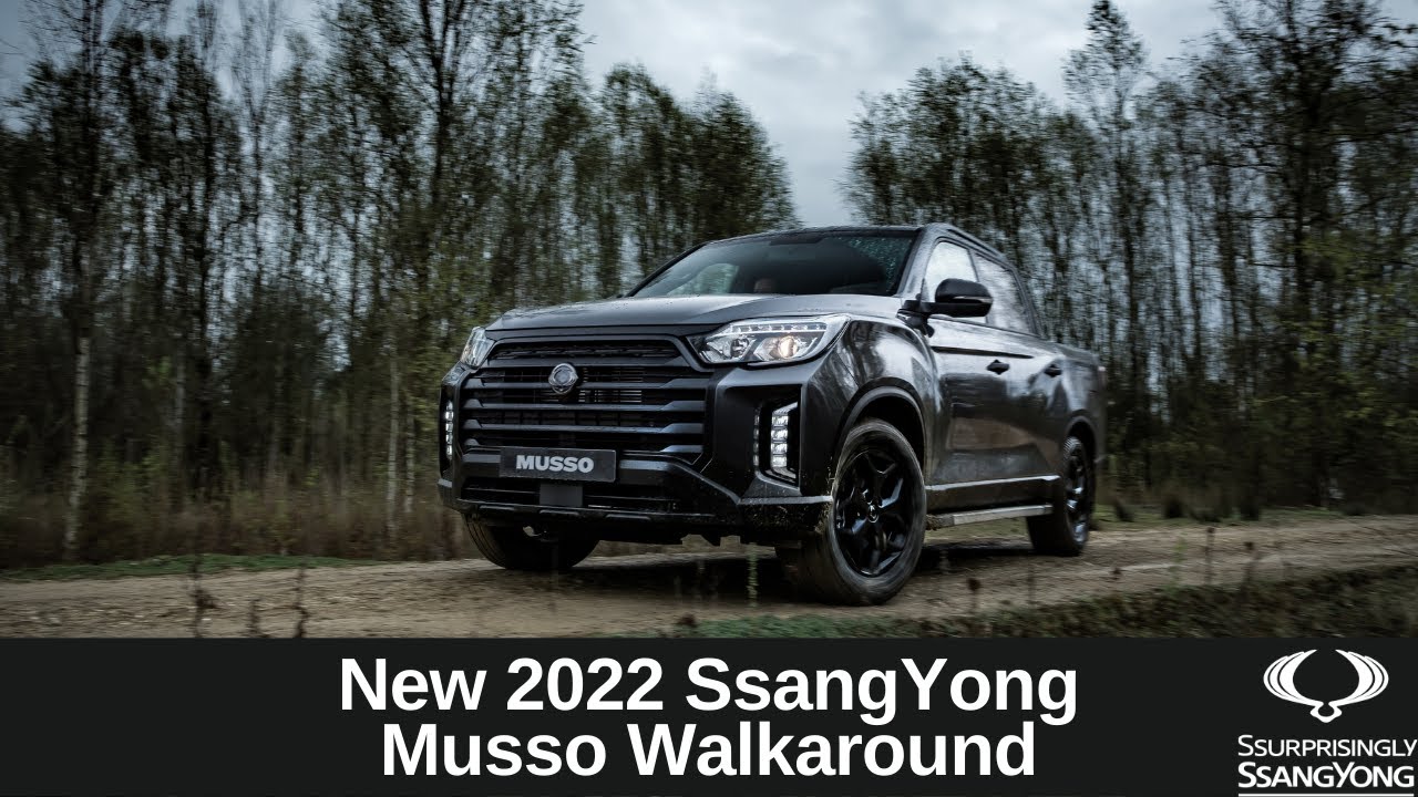 SsangYong Musso Walkaround جدید 2022