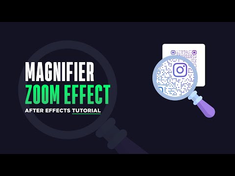 Magnifier Zoom Effects | After Effects Tutorial | Mellow Mograph