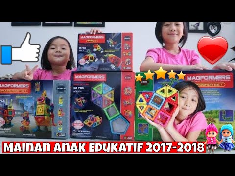 Magformers Mainan Anak Terbaru - Mainan Anak laki-laki dan anak perempuan Edukatif Anak usia 3 tahun