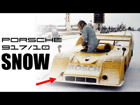 An Unbelted President in a 1100hp Porsche 917 on a snowy Nordschleife - A Winter Special