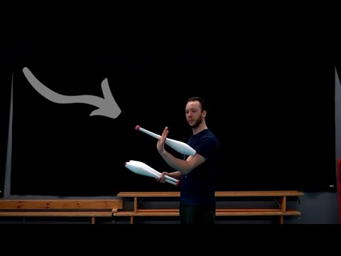 3 club juggling trick you will use ALL THE TIME