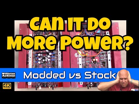 1988 Orion 225 HCCA Amp - Stock vs Modded by Shawn K Amp Dyno Tests