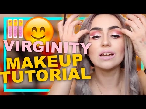 “VIRGINITY” MAKEUP TUTORIAL | JEFFREE STAR LIPSTICK SERIES | CAITO POTATOE