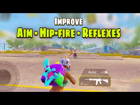 Training Drill To Improve Aim, Hip-fire and Reflexes | PUBG MOBILE