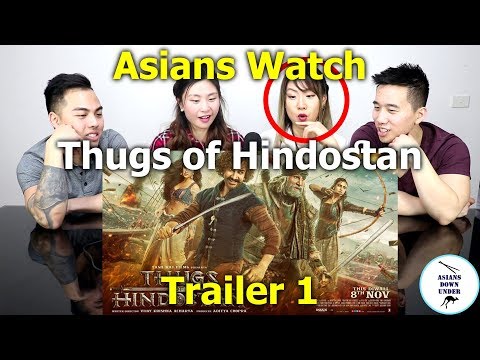 Thugs Of Hindostan - Official Trailer | Amitabh Bachchan | Aamir Khan | Reaction - Australian Asians