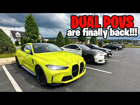 *DUAL POV* Gabe's TUNED G35 VS MY 350Z + Canyon run in the G82!!!