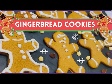 How to Make Perfectly Spiced Gingerbread Cookies | Gingerbread Cookies Recipe | Gingerbread Cookies