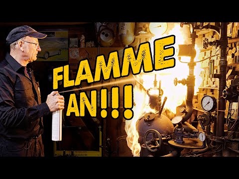 Burnout im Ofenrohr | BSA M21 Fahrmaschine | Andi Feldmann