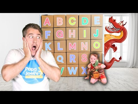 Baby King Learns the Alphabet | Pretend Play by Papa Joel’s English