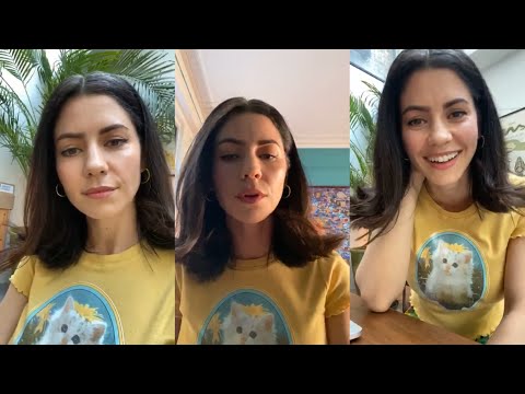 Marina live on Instagram 10th April 2020